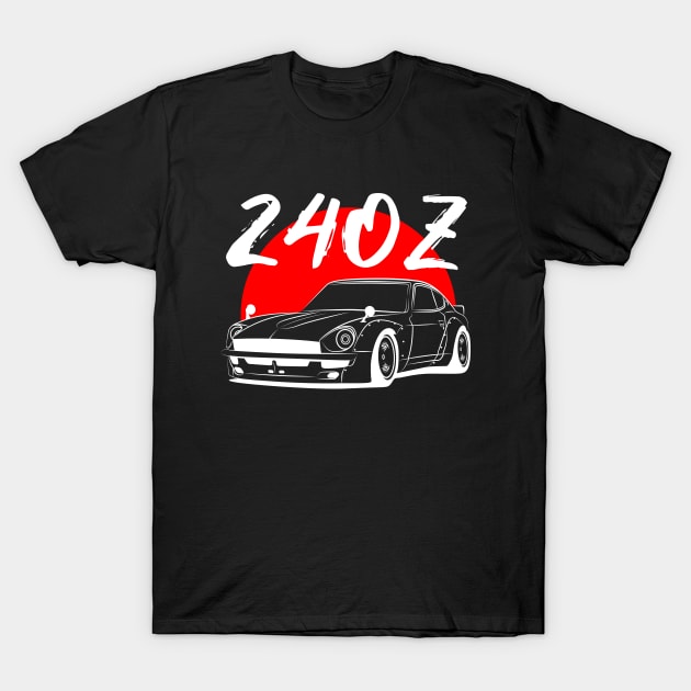 240Z Fairlady S30 T-Shirt by GoldenTuners